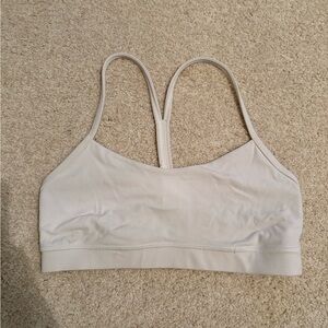 Lululemon Athletica White Sports Bra